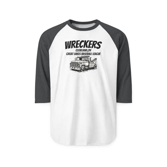 Raglan Shirt Cleveland Wreckers Baseball Team Alternate Reality Clothing