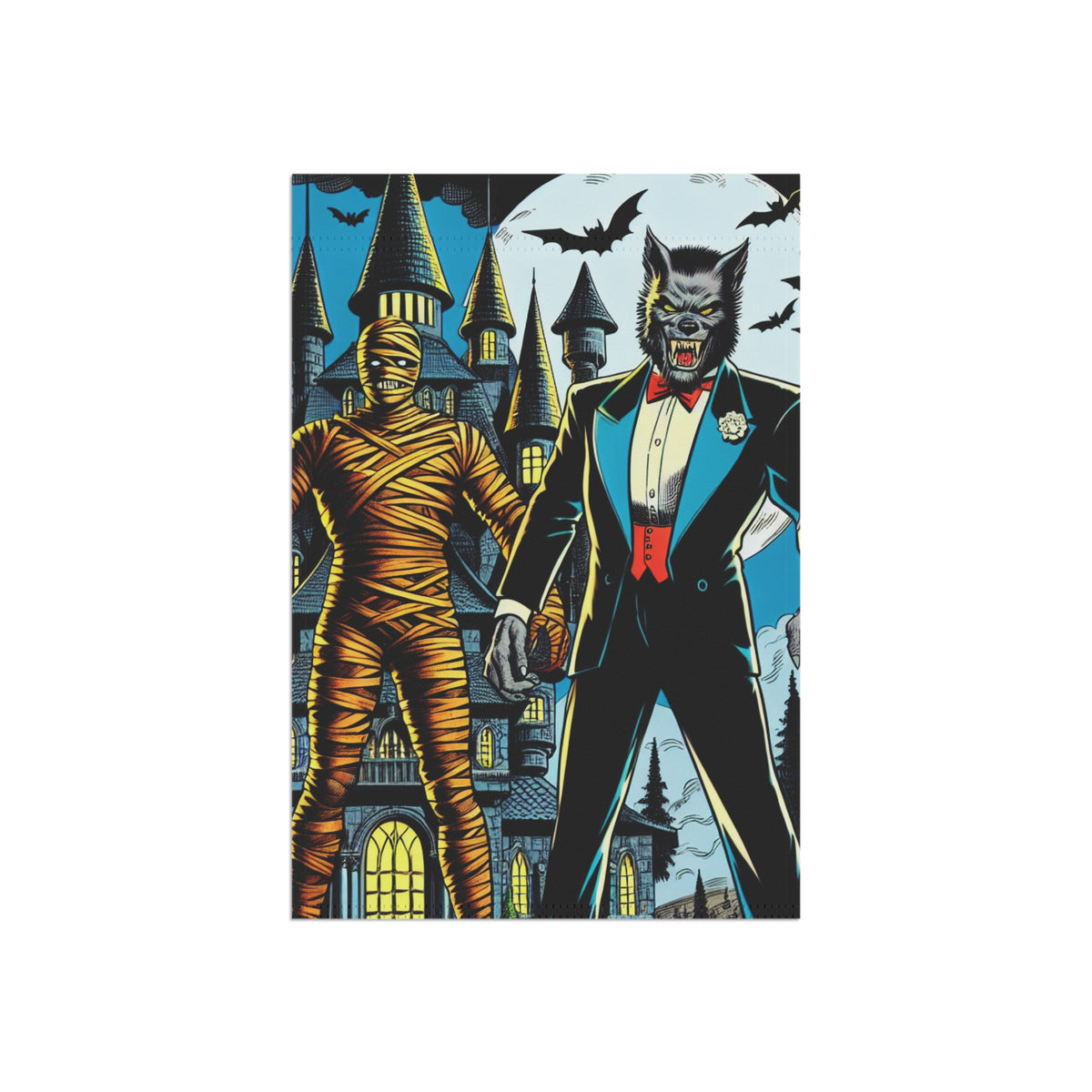 Mummy and the Werewolf Banner