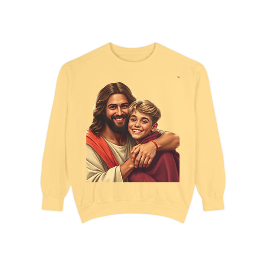 Faith-Inspired Unisex Sweatshirt, Cozy Gift, Spiritual Wardrobe, Religious Apparel, Christian Clothing, Inspirational Wear