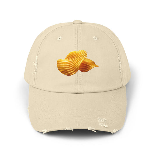 Distressed low sodium chips hat