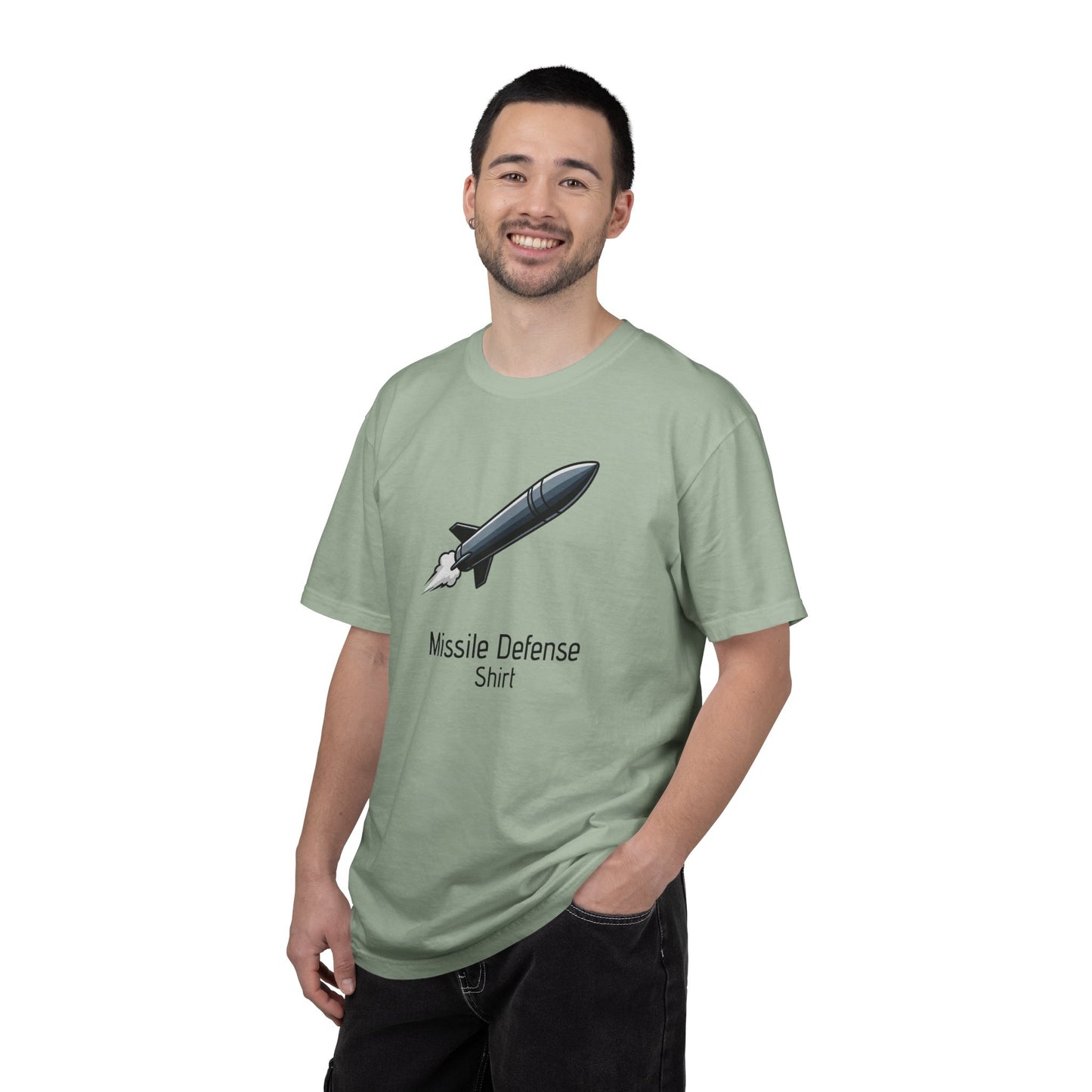 WWIII Missile Defense T-Shirt — "Go on now, git" Prepper Shirt
