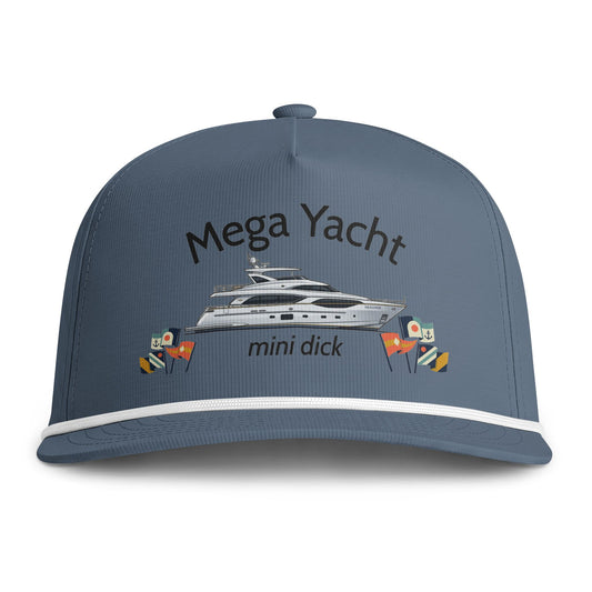 Sunwashed Rope Mega Yacht ball cap